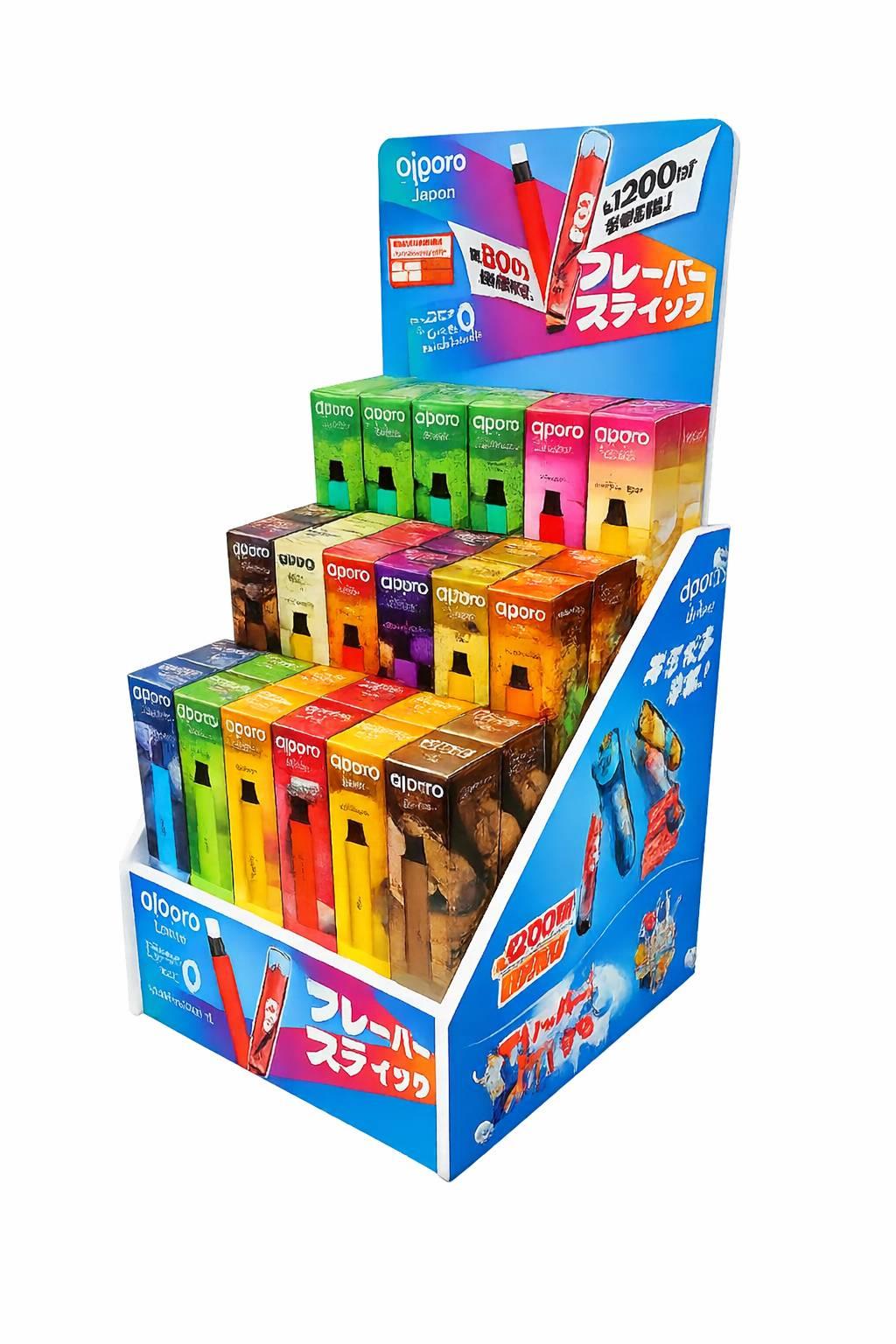 NEOフレーバースティック15種 什器セット(PVCロータイプ)