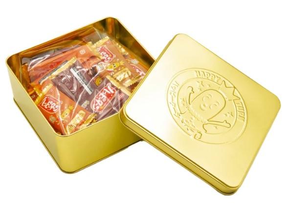 東海限定 ハッピーターン缶　ロット数＝16入【1点あたり@910円（税別）】