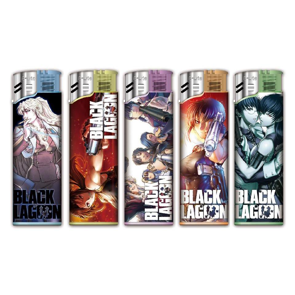 ブラックラグーン 電子ライター(5デザイン×10本)