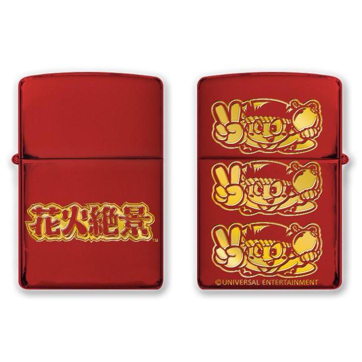 花火絶景 Zippo B柄(三連ドンちゃん)