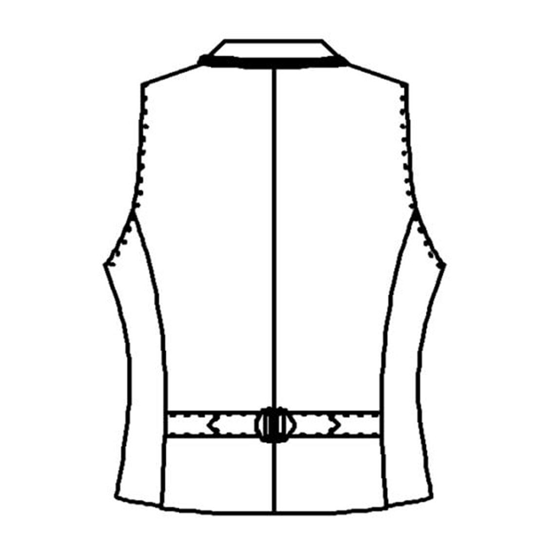 【ストレッチ・フィルムストライプ】レディスベスト