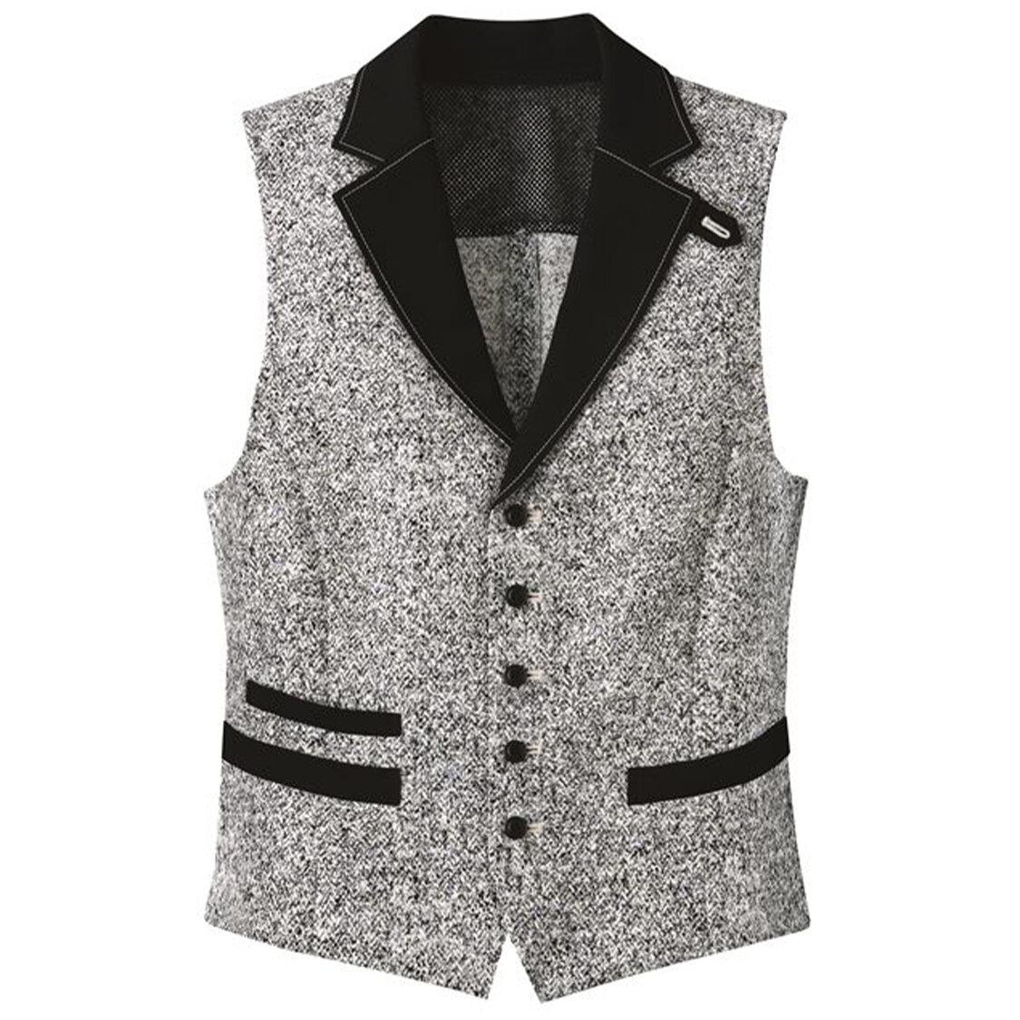【ラグジュアリー・ヘリンボーン】男女兼用ベスト