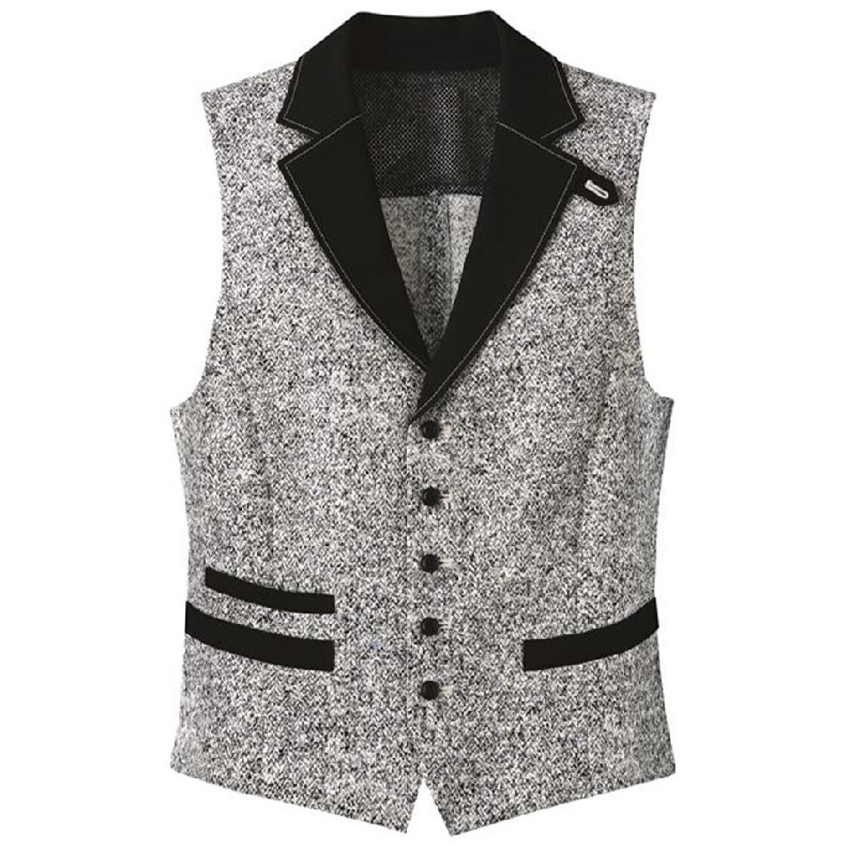 【ラグジュアリー・ヘリンボーン】男女兼用ベスト