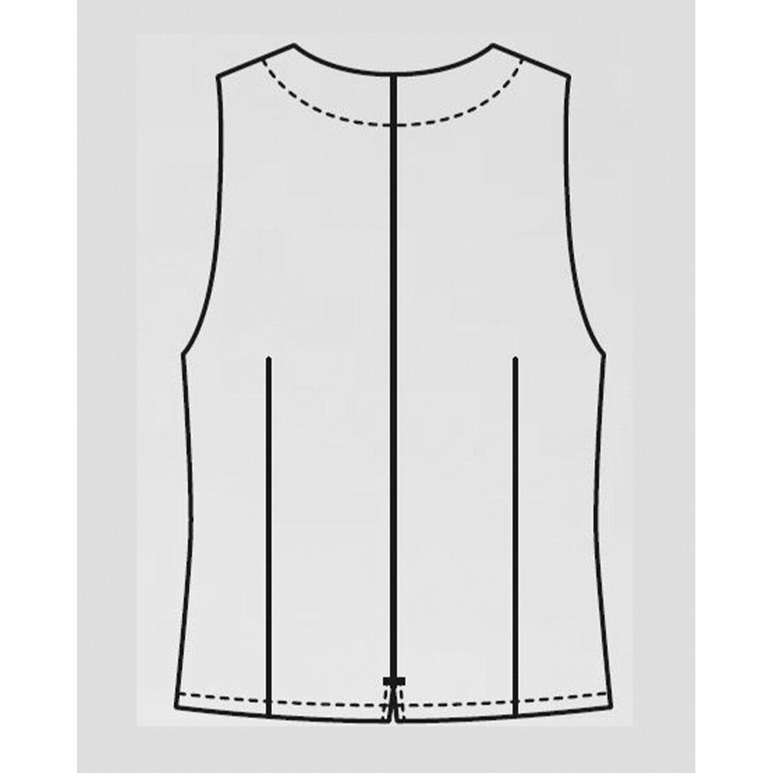 【ファイントロ】男女兼用ベスト(ネイビー)