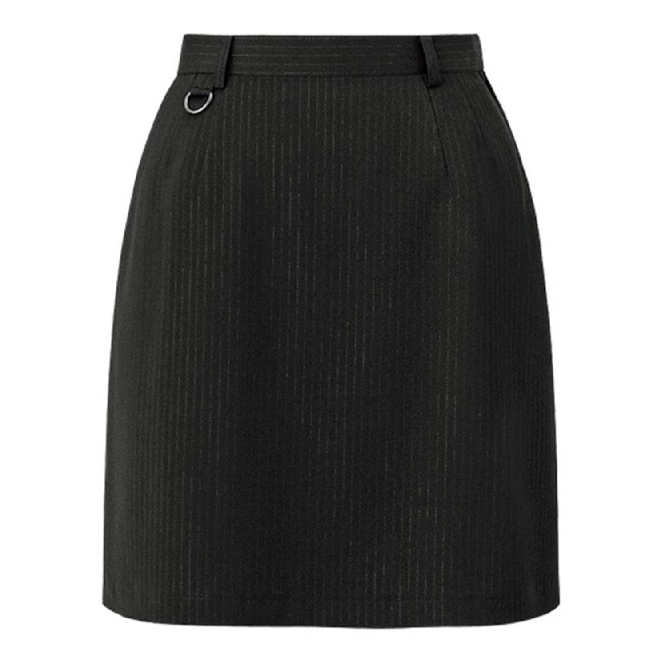【ストレッチ・フィルムストライプ】スカート