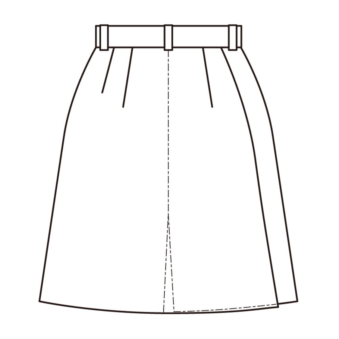 【ファイントロ】Wラップキュロット 【ファイントロ】Wラップキュロット