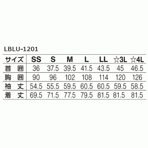 【シルック・ストライプ】男女兼用長袖シャツ（白系）